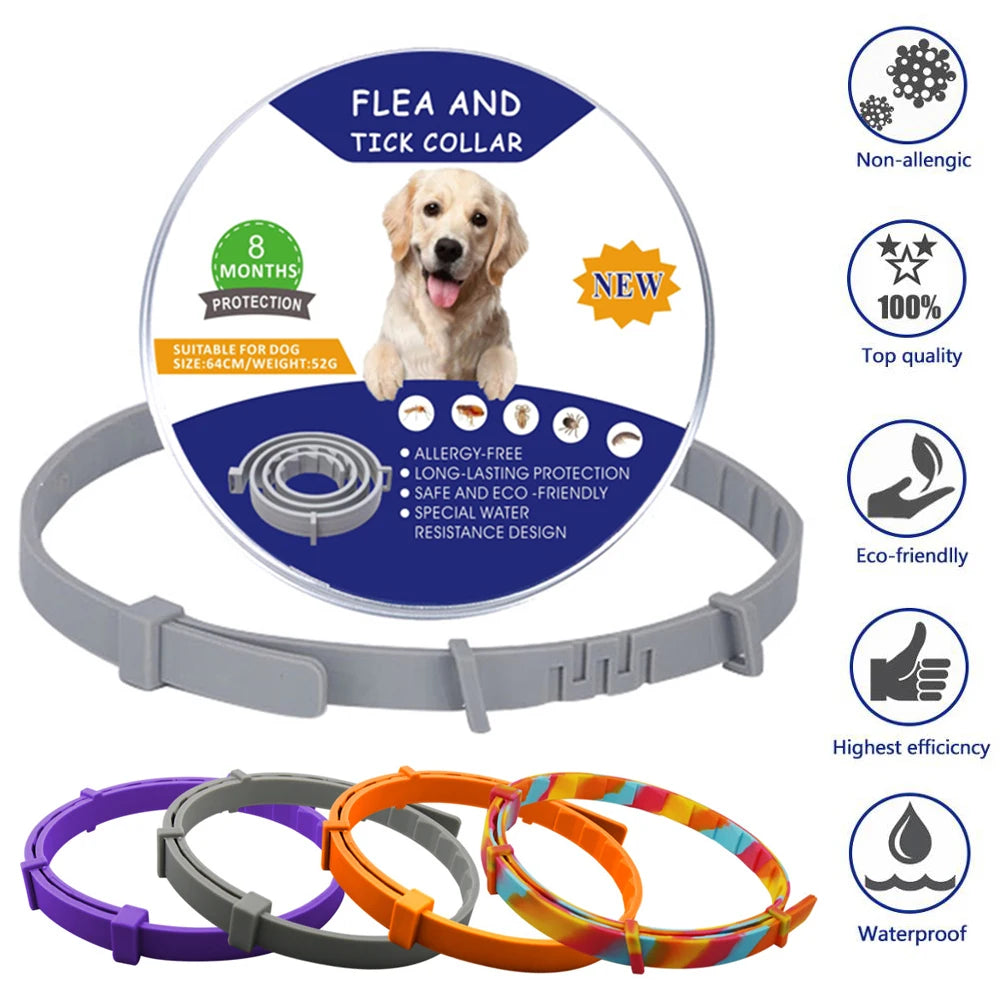 Adjustable Silicone Collar for Dogs & Cats