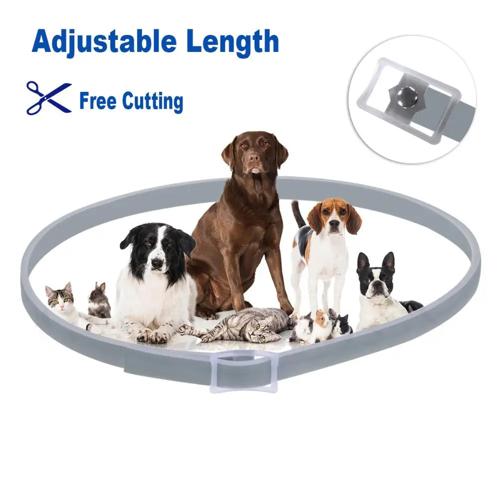 Adjustable Silicone Collar for Dogs & Cats